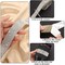 3 Yards Self Adhesive Rhinestone Strips Diamond Bling Crystal Ribbon Sticker Wrap for Craft Jewel Tape Roll with 2 mm Rhinestones for DIY Car Phone Christmas Decoration (Silver,1.06 Inch )